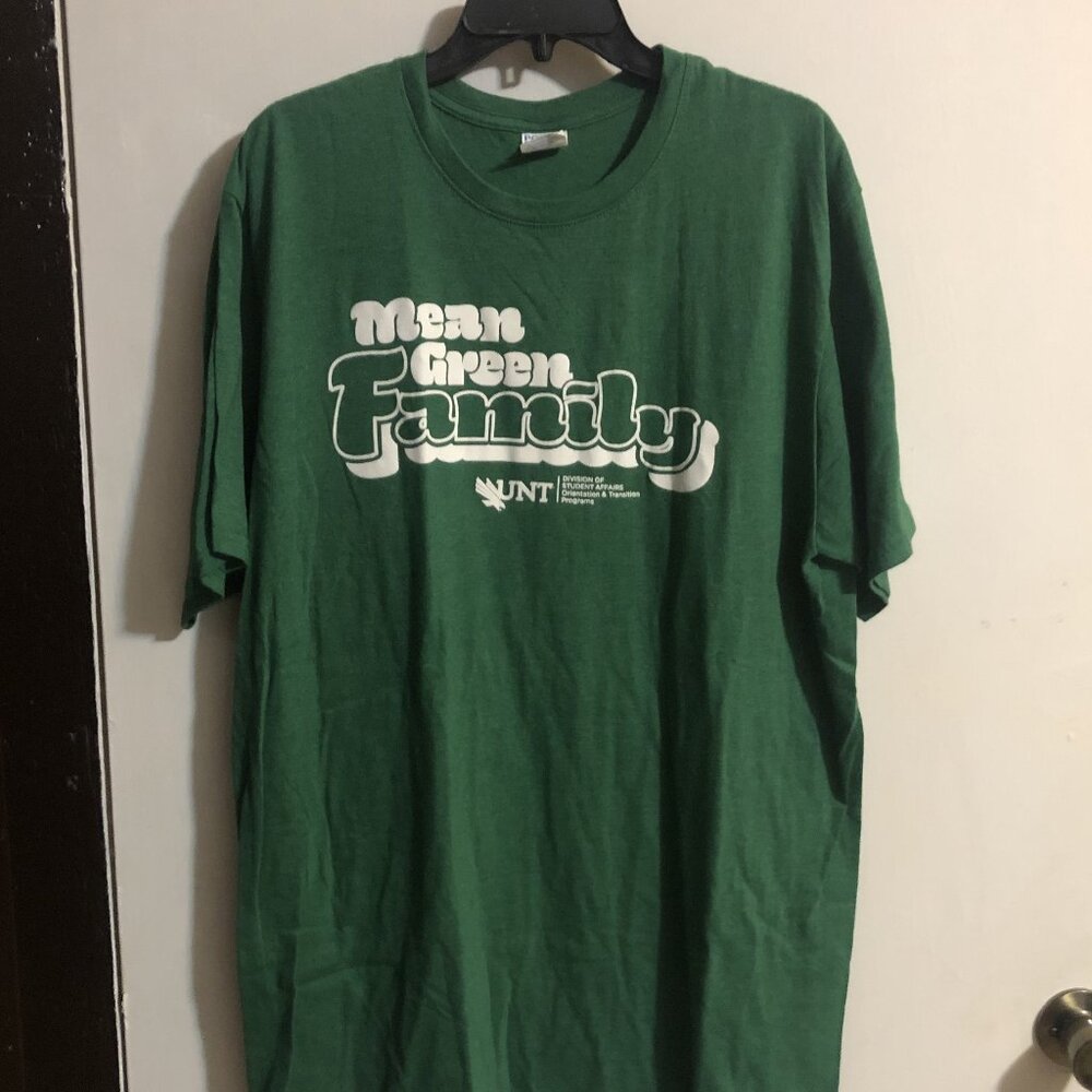 UNT Green T-shirt, Size XL